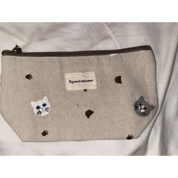 Multi-cats‎ Bag - Cat Design - Makeup Bag New - Picture 1 of 5